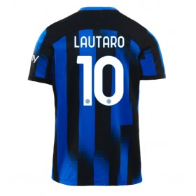 Inter Milan Lautaro Martinez #10 Heimtrikot 2023-24 Kurzarm